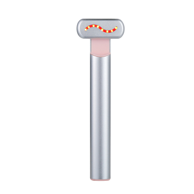 Beli EMS Electric Eye Massager Pen Red Photon Anti-wrinkle Vibration Heating Mengurangi Kantung Mata Perangkat Lingkaran Hitam pembuatan online