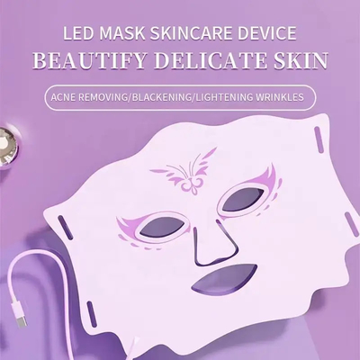 Beli Masker Wajah Terapi Lampu Merah LED PDT silikon Digunakan Di Rumah Untuk Perawatan Kulit pembuatan online