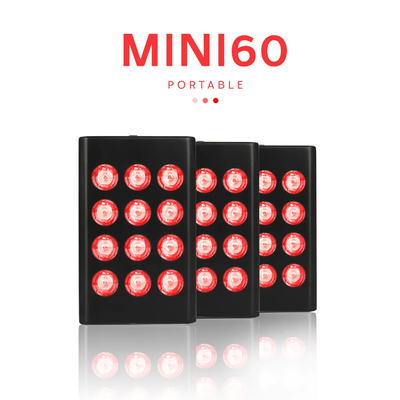 Beli MINI 60 660nm 850nm Merah Infrared Led Light Therapy Perangkat Perawatan Kulit Wajah Anti Penuaan pembuatan online