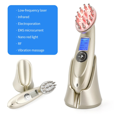 Beli LED Terapi Cahaya Inframerah Electric Head Massage Comb pembuatan online