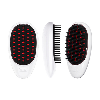 Beli Anti Rambut Rontok Pijat sisir listrik tanpa kabel Terapi cahaya Merah Biru LED pertumbuhan rambut sisir Scalp pijat pembuatan online