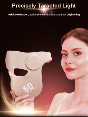 Beli Topeng wajah 3D LED dengan 660nm 460nm 850nm 1064nm 288 LED, 2 Mode, Terapi Cahaya Merah & Biru untuk Peremajaan Kulit, Anti-penuaan, Pengurangan Jerawat & Kerutan pembuatan online