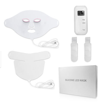 Beli Customizable LED Light Therapy Face Mask – Red, Infrared, Blue & Purple Light | Factory with CE FCC ROHS pembuatan online