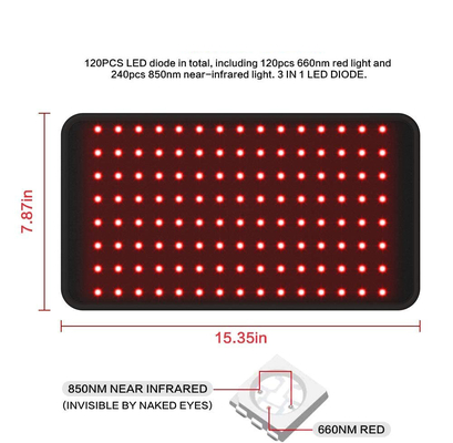 Beli 660nm 850nm Infrared Red Light Body Pad Wrap Belt Untuk Menghilangkan Rasa Sakit pembuatan online