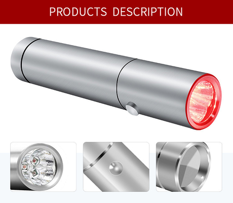 Beli Kotak Hadiah Dikemas 630nm 660nm 850nm 3 LED Red Light Torch Untuk Mengurangi Kerutan pembuatan online