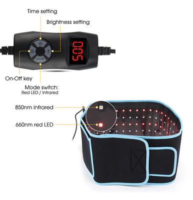 Beli Sabuk Terapi Lampu Merah 660nm 850nm Digunakan Di Rumah Untuk Menghilangkan Rasa Sakit Penurunan Berat Badan pembuatan online
