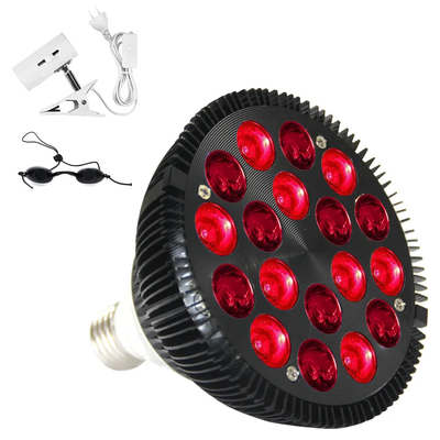 Penggunaan Komersial Lampu Terapi Lampu Merah LED 54W 660nm 850nm Perangkat Kecantikan