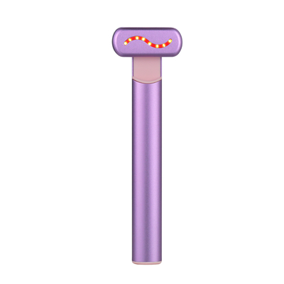 Red Photon Anti-wrinkle Eye Massager Pen Vibration Heating Eye Bag Dark Circles Device