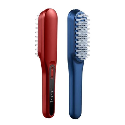 Terapi Listrik Sisir Anti Rambut Rontok EMS Getaran Massager Sisir Pijat Kulit Kepala Relaksasi Mental