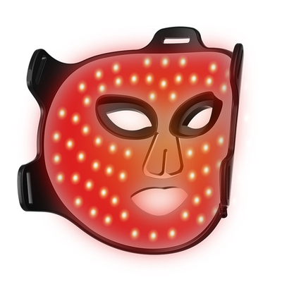 Masker Wajah Terapi Cahaya LED Nirkabel Daya Dapat Diisi Ulang Untuk Kulit Halus