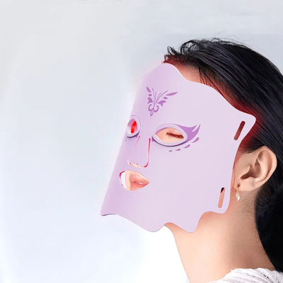 Penggunaan di Rumah Masker Terapi Lampu Merah LED Teknologi PDT Untuk Peremajaan / Pengencangan Kulit