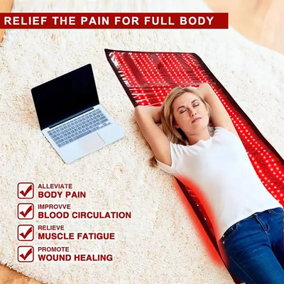 945pcs LEDS Terapi Cahaya Merah Pad Yoga Mat Led Infrared Light Belt