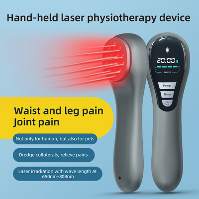 Penghilang nyeri otot Akupunktur Lllt Fisioterapi 808nm Cold Laser Therapy Device