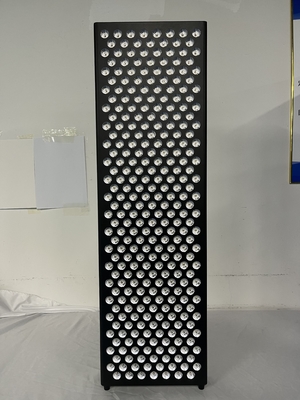 Panel Terapi Cahaya Merah Berwarna Hitam Dengan Panjang Gelombang 660 850nm Dan Daya 1500W