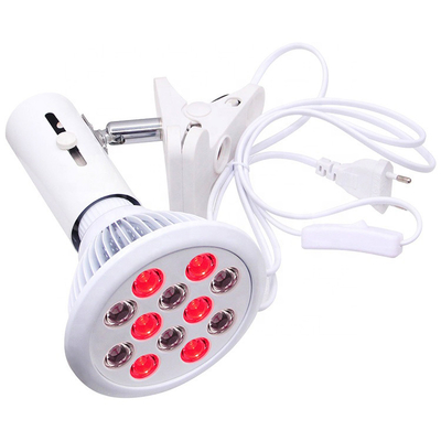 Peremajaan Kulit 660nm 850nm Infrared Red Light Therapy Device dengan 12Pcs 3W LED
