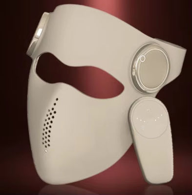 4-Wavelength LED Facial Mask Desain 3D, 288 LED (660nm, 460nm, 850nm, 1064nm), Dual Mode, Perawatan Kulit Terapi Cahaya, CE / FCC / RoHS