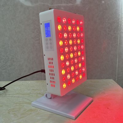 300W Infrared Red Light Therapy Panel untuk Perawatan Seluruh Tubuh 60PCS Lampu 4 Gelombang 630/660/810/850nm Remote Control