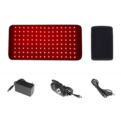 Sabuk Terapi Lampu Merah Pereda Nyeri 660nm 850nm Sabuk Bungkus Dpt Dipakai Fleksibel