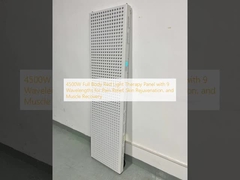 Panel Terapi Cahaya Merah Seluruh Tubuh 4500W dengan 9 Gelombang untuk Pereda Nyeri, Peremajaan Kulit, dan Pemulihan Otot